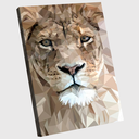 Ver imagem 6 de Quadro Decorativo Leão Artístico Vitral