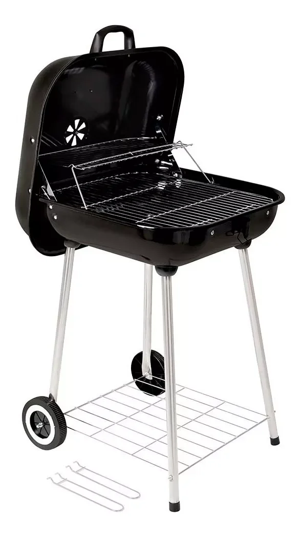 Ver imagem 5 de Churrasqueira a Bafo Mor Barbacoa, Portátil, À Carvão