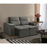 Sofá Modular 2 Lugares Marabá 150cm com Molas, Retrátil e Reclinável com Tecido Veludo Nobre Sofatec - 1