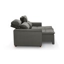 Ver imagem 4 de Sofá Modular 2 Lugares Marabá 150cm com Molas, Retrátil e Reclinável com Tecido Veludo Nobre Sofatec