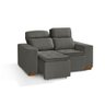 Sofá Modular 2 Lugares Marabá 150cm com Molas, Retrátil e Reclinável com Tecido Veludo Nobre Sofatec - 2