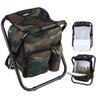 Cadeira Mochila Banqueta Bolsa Semi Termica Banco 2 Em 1 Camping Pesca Acampamento Pescaria Praia Ar - 1