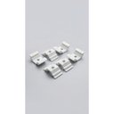 Ver imagem 2 de Kit 10 Presilhas Nylon para Trilho Suíço Cortina Wave