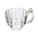 Ver imagem 4 de Jg 6 Xicaras de Cha Fairy Butterfly 200ml Cristal Lyor