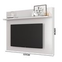 Ver imagem 4 de Painel Patrimar Topazio Branco Acetinado