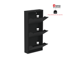 Ver imagem 4 de Sapateira Basculante 3 Gavetas Home Office Preto