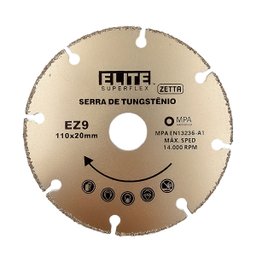 Disco de Corte Tungstênio 110x20mm Madeira Elite - 1