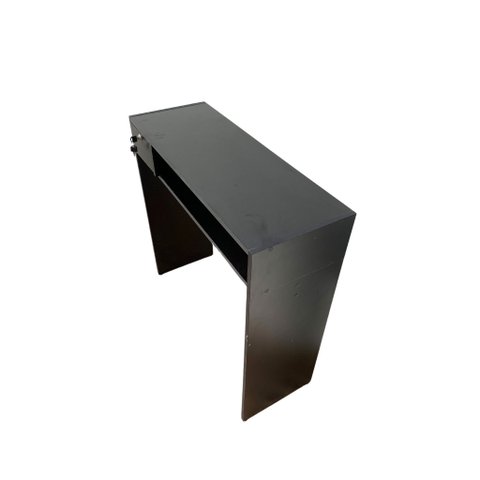 Mesa Aparador MDF Preto Armário para Café Estudos Decoração