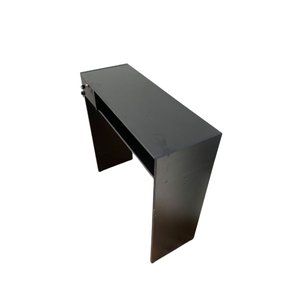 Mesa Aparador MDF Preto Armário Para Café Estudos Decoração