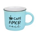 Ver imagem 5 de Kit 6 Canecas Porcelana Vintage Retrô Frases 80ml