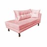 Divã Recamier Troya 1,80 Cm Lado Direito Suede Rose - 3