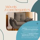 Ver imagem 4 de Kit 02 Poltrona Opala Cadeira para Sala e Quarto Confortável e Reforçada Clínica e Recepção Suede