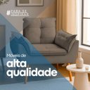 Ver imagem 5 de Kit 02 Poltrona Opala Cadeira para Sala e Quarto Confortável e Reforçada Clínica e Recepção Suede