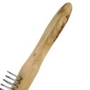 Ver imagem 3 de Escova de Aço Manual 3 Fileira com Cabo de Madeira Kit 10 Peças STARFER