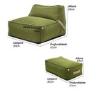 Ver imagem 2 de Puff e Apoio Levv Flutuante Outdoor - Conforto Premium Piscina e Jardim - Verde