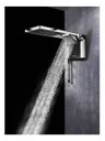 Ver imagem 4 de Chuveiro Elétrico de Parede Lorenzetti Acqua Ultra Duo Cor Preto Cromado 5500W