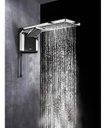Ver imagem 6 de Chuveiro Elétrico de Parede Lorenzetti Acqua Ultra Duo Cor Preto Cromado 5500W