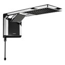 Ver imagem 3 de Chuveiro Elétrico de Parede Lorenzetti Acqua Ultra Duo Cor Preto Cromado 5500W