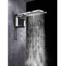 Chuveiro Elétrico de Parede Lorenzetti Acqua Ultra Duo Cor Preto Cromado 5500w - 6