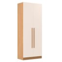 Ver imagem 3 de Guarda-Roupa Modulado 2 Portas San Diego Yescasa Laranja/Tauari Ambar/Off White