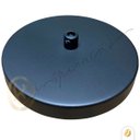 Ver mais imagens de Pendente Lira Terrario P/ Vaso com Globo Preto/dourado/cobre:preto