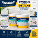 Ver imagem 4 de Kit 2 Rejunte Multiuso Epóxi Porto Koll Branco 1kg