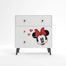 Cômoda Infantil 3 Gavetas Minnie Disney Fun CabeCasa MadeiraOriginals - 3