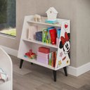 Ver imagem 2 de Estante Infantil 2 Prateleiras Minnie Disney Fun CabeCasa MadeiraOriginals