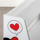 Ver imagem 6 de Estante Infantil 2 Prateleiras Minnie Disney Fun CabeCasa MadeiraOriginals