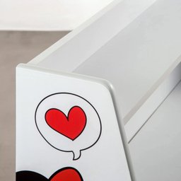 Estante Infantil 2 Prateleiras Minnie Disney Fun CabeCasa MadeiraOriginals - 6