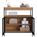 Ver imagem 6 de Armario Gabinete Industrial Banheiro P1038 Mel Pp Milani Store