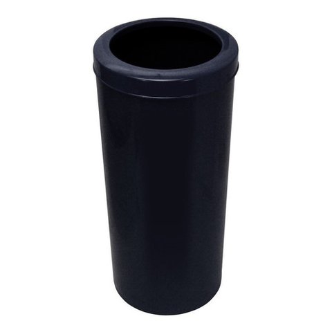 Lixeira Plástica 22 Litros com Aro Cor:preto