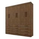 Ver imagem 1 de Guarda Roupa Casal Mônaco Ypê 6 Pts Ddoro