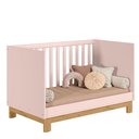 Ver imagem 7 de Berço Mini Cama Infantil Mdp-mdf Q Encanto Slim Rosa