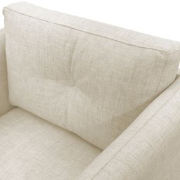 Kit 2 Poltronas Decorativa Luxo para Sala Consultório Escritório Recepção Aviv Linho Premium - 9
