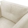 Kit 2 Poltronas Decorativa Luxo para Sala Consultório Escritório Recepção Aviv Linho Premium - 9