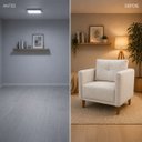 Ver imagem 7 de Kit 2 Poltronas Aviv para Sala Escritório Recepção Luxo Linho Premium Easy Clean