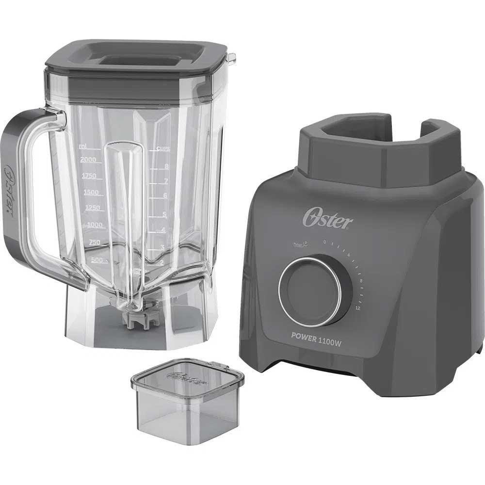 Liquidificador Oster 3,2 Litros 1100w Oliq606 Cinza - 220v - 3