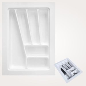Organizador de Talheres Dt08 Moldplast Branco