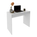 Ver imagem 1 de Escrivaninha/Mesa Escritório 90cm com 1 Gaveta Multimóveis CR25261 Branco