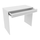 Ver imagem 4 de Escrivaninha/Mesa Escritório 90cm com 1 Gaveta Multimóveis CR25261 Branco