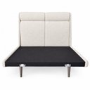 Ver imagem 4 de Cama Japonesa com Cabeceira Casal Ema Bouclé Off White - Sallar Home
