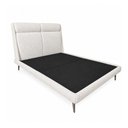 Ver imagem 5 de Cama Japonesa com Cabeceira Casal Ema Bouclé Off White - Sallar Home