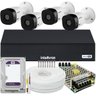 Kit Cftv Intelbras 4 Câmeras Vhl 1220 Full Hd 3004 1t Purple - 1
