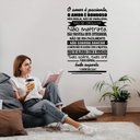 Ver imagem 4 de Adesivo de Parede Salmo o Amor É Paciente Coríntios Decoração Sala Kanto Store Preto