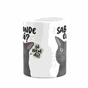 Ver imagem 3 de Caneca Divertida Meme Gato - Sabe Onde Eu Tô?