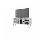 Ver imagem 6 de Rack para TV até 55 Polegadas Industrial Retrô em BP Wood Prime Espresso Móveis