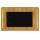 Ver imagem 5 de Painel para Tv Suspenso 75 Pol 218cm Ripado World D04 Cedro - Mpozenato