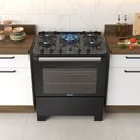 Ver imagem 2 de Fogão Itatiaia 5 Bocas Itamaster com Acendimento Automático e Tripla Chama