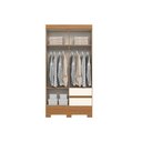 Ver imagem 4 de Guarda Roupa 4 Portas 2 Gavs BS02 Henn Cinamomooff